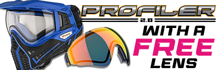 V-Force Profiler 2.0 Paintball Mask w/ Additional Lens