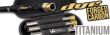 Dye Forged Carbon Boomstick-I Titanium Icon Edition Barrel Kit