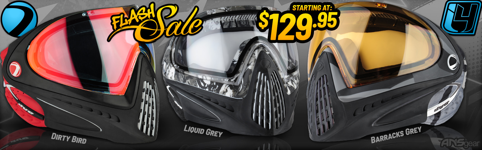 Dye Invision I4 Pro Paintball Mask