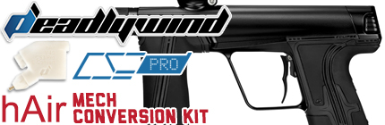 Deadlywind hAir V4 E-Convert Mechanical Conversion For Planet Eclipse CS3/CS3 Pro