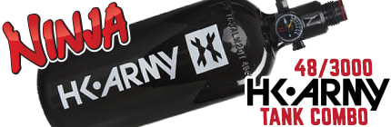 Ninja/HK Army 48/3000 Compressed Air Tank w/ Adjustable Regulator